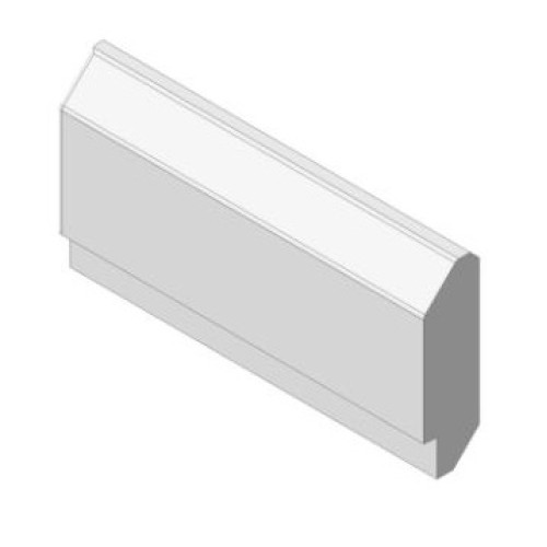 Šamotová deska přední, levá KV DYNAMIC T 3G 66.44.01 